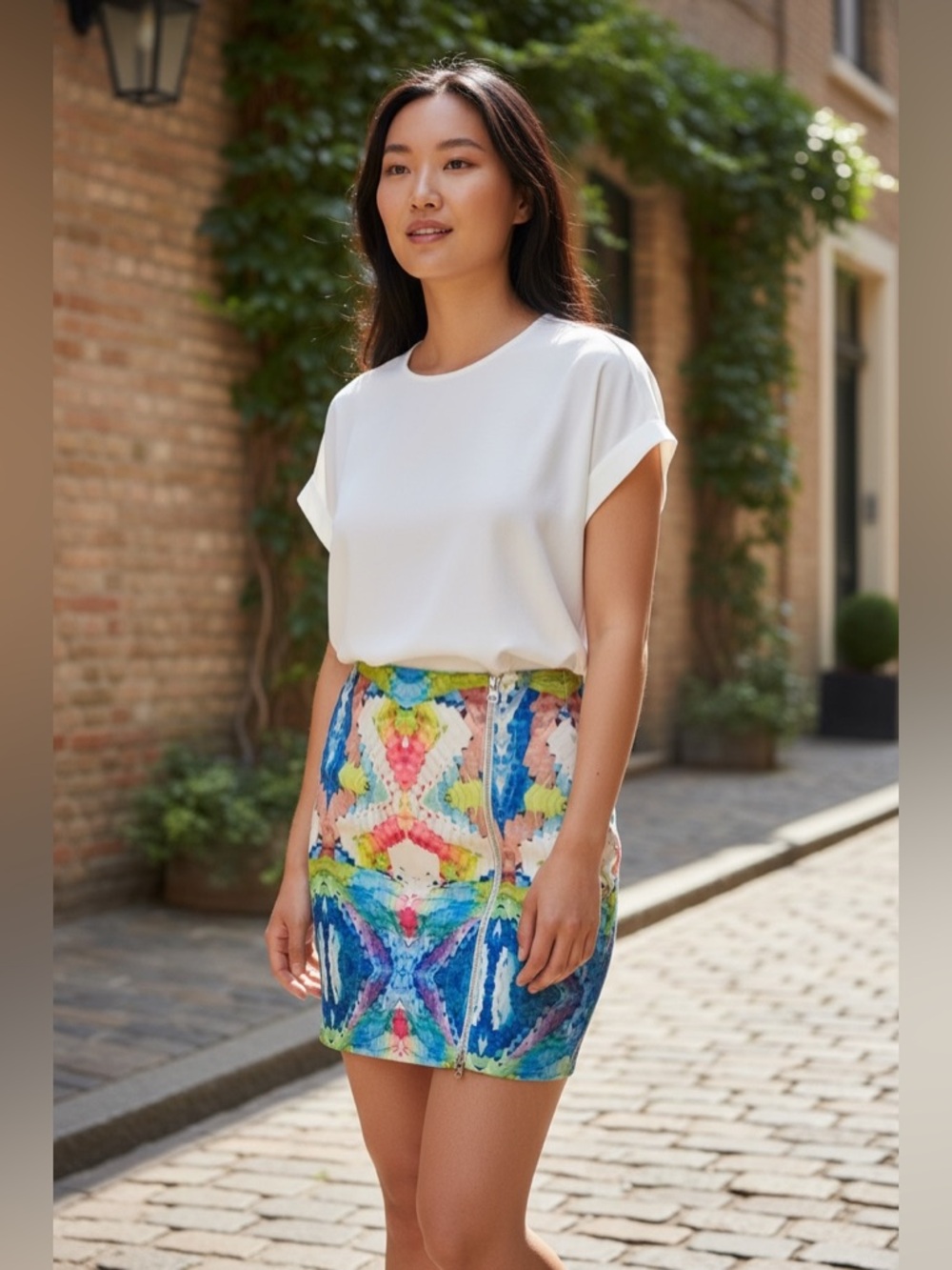 Beautiful Boutique Fairground Floral Skirt